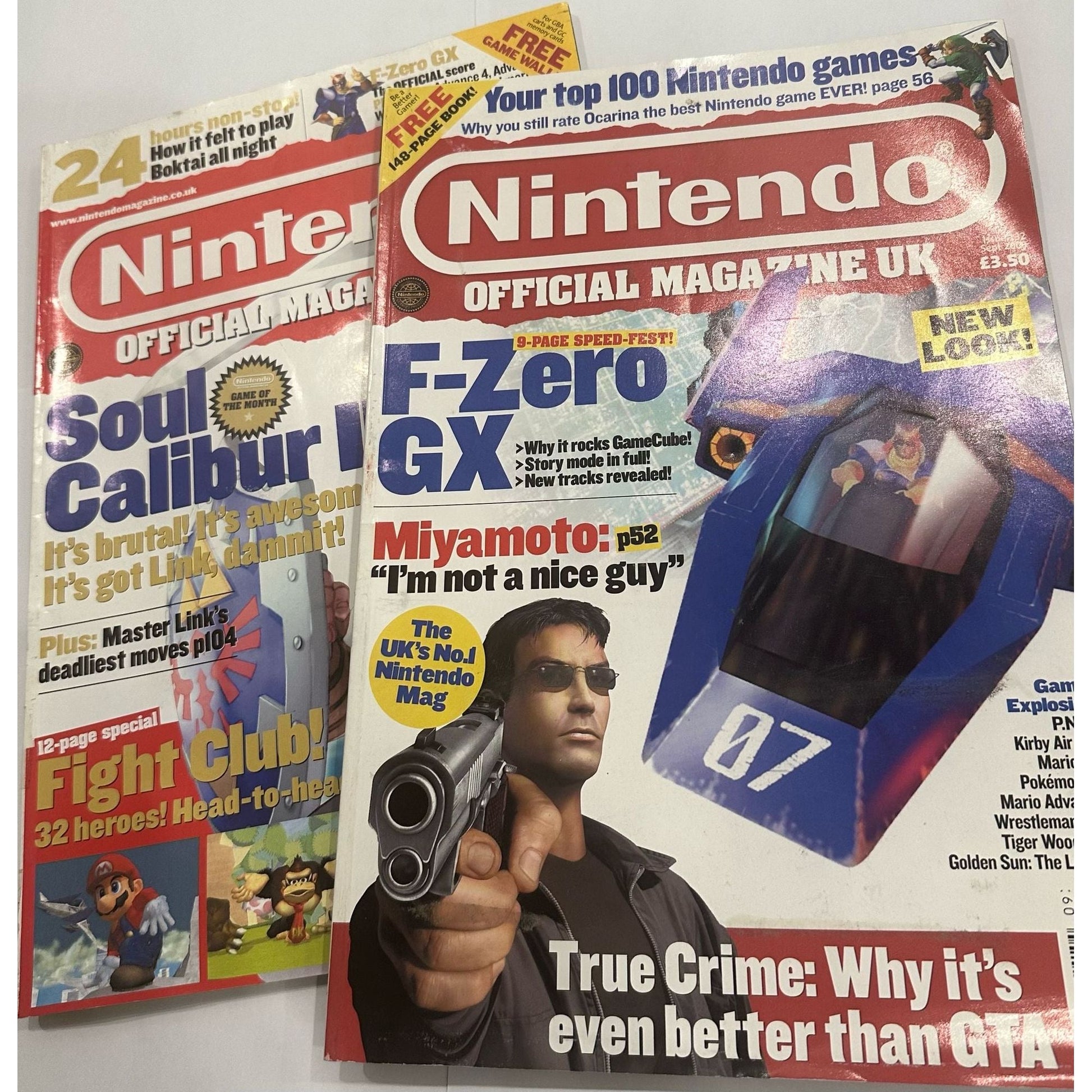 Nintendo Magazine Year 2003 Issues 132 133 || مجموعة من نسختين لمجلة نينتيندو الاعداد ١٣٢ و ١٣٣ لسنة ٢٠٠٣