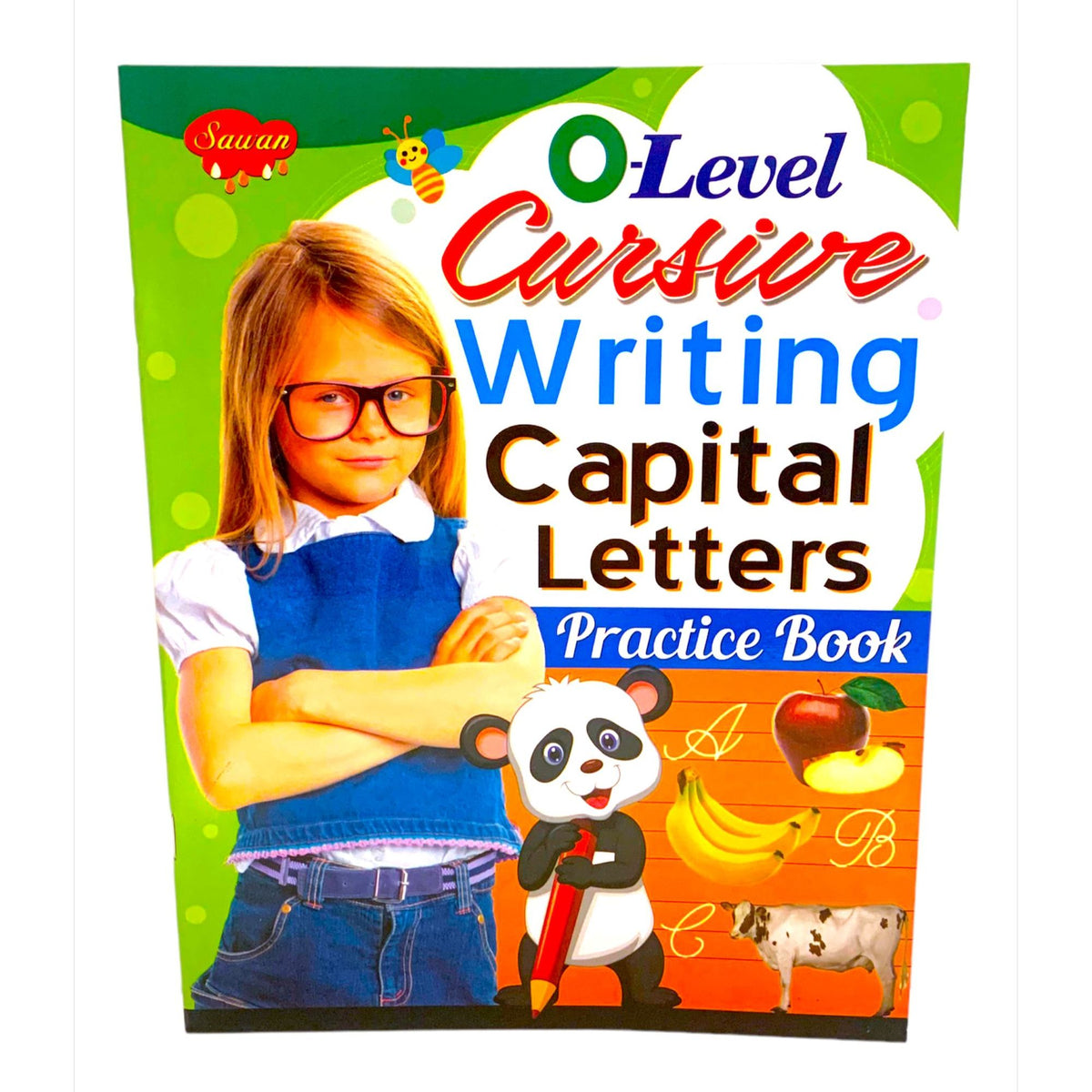 O- Level Cursive Writing Capital Letters Practice Book