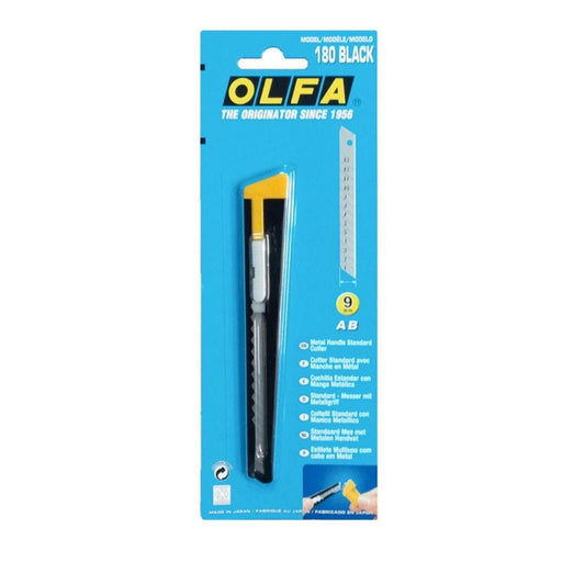 Olfa Cutter 180 Black || موس قاطع اولفا ١٨٠ اسود