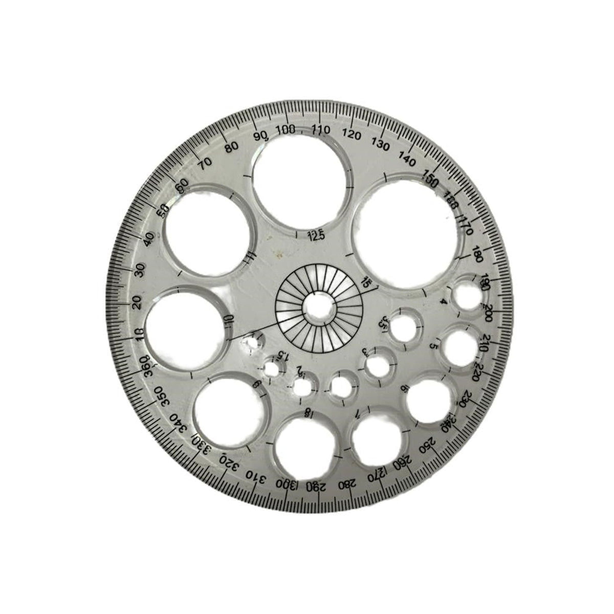 Protractor Clear || منقله شفافه