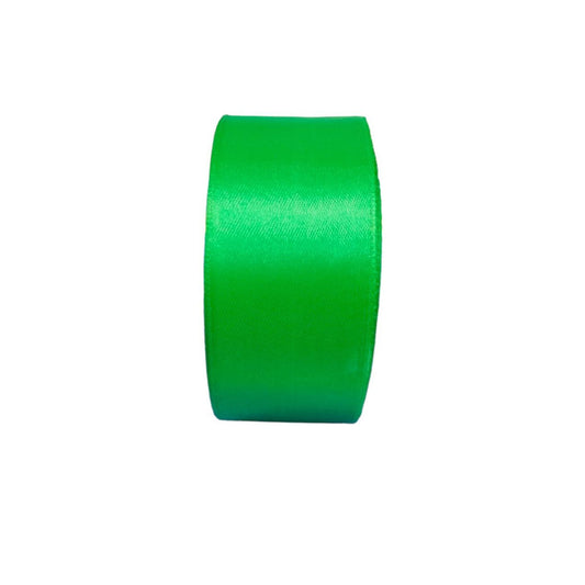 Satin Ribbon 4 Cm Green || ريبون ساتان ٤ سم لون اخضر