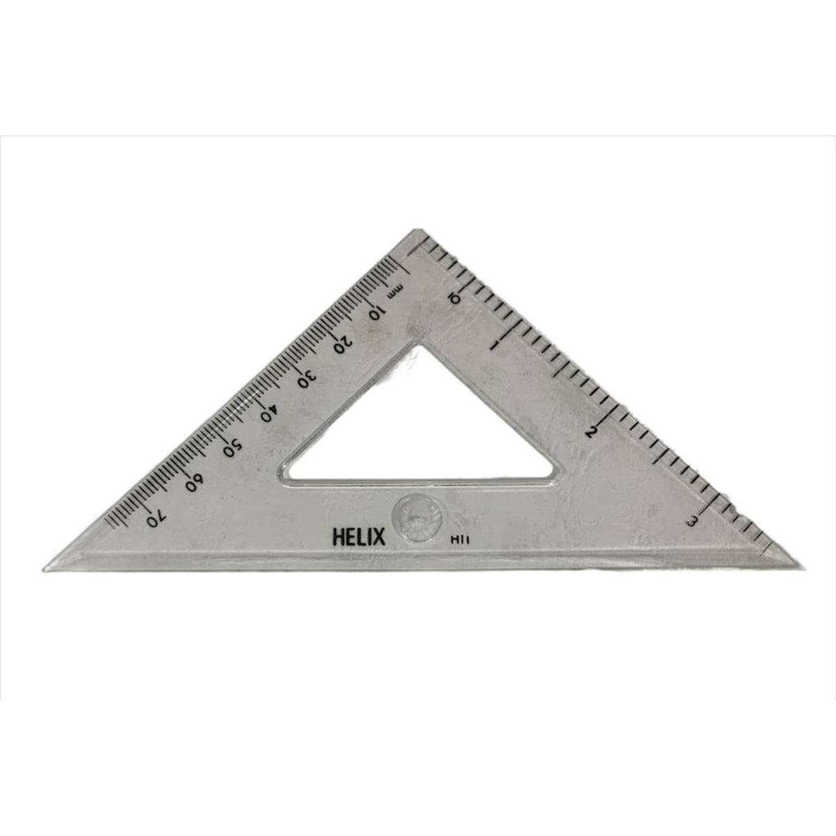 Triangle Scale Ruler || مثلث رسم هندسي شفاف