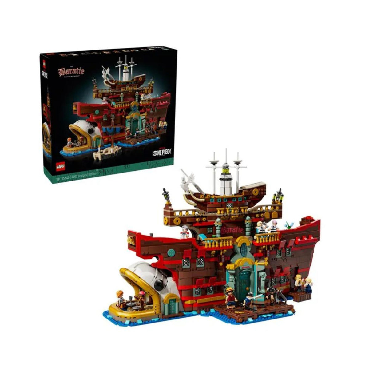 Lego One Piece Baratie Restaurant || ليقو ون بيس مطعم باراتي