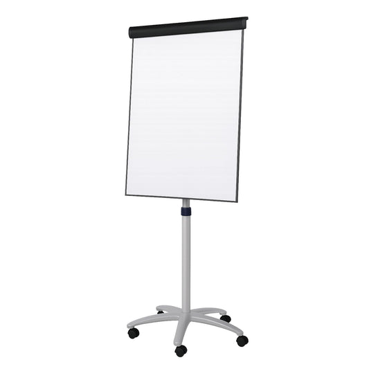 Flip Chart Whiteboard on Wheels 5 Legs 70 x 100 || فليب شارت بخمس ارجل وايت بورد 70*100