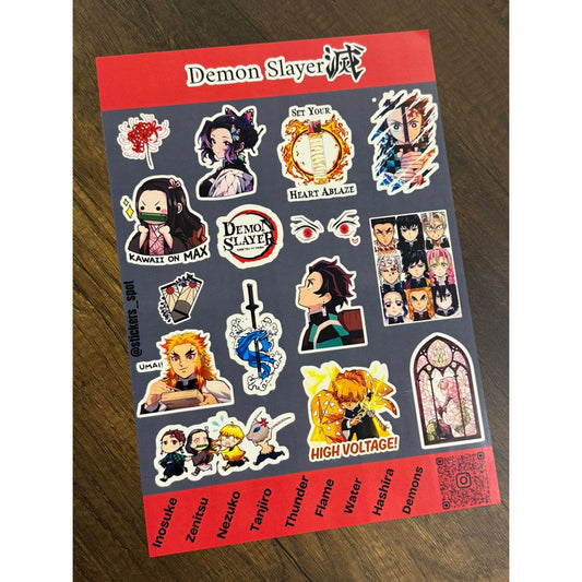 Stickers Spot Demon Slayer || ستيكرات ديمون سلاير