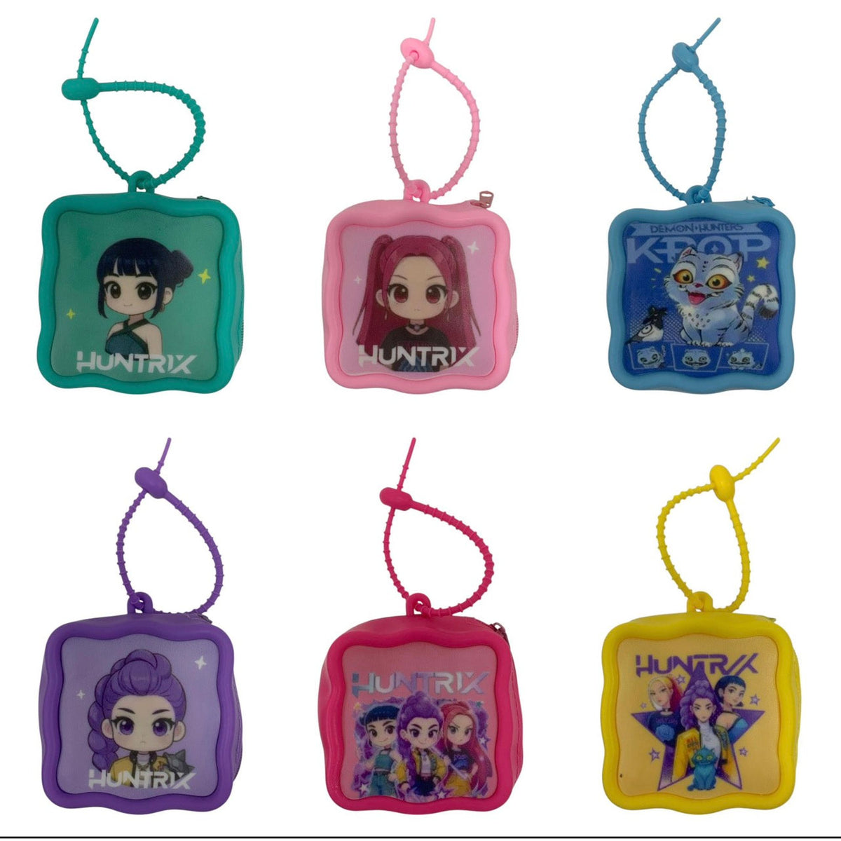 Kpop Demon Hunter Coins Case Assorted Colors || حافظة فلوس كي بوب ديمون هنتر الوان متنوعة