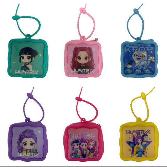 Kpop Demon Hunter Coins Case Assorted Colors || حافظة فلوس كي بوب ديمون هنتر الوان متنوعة