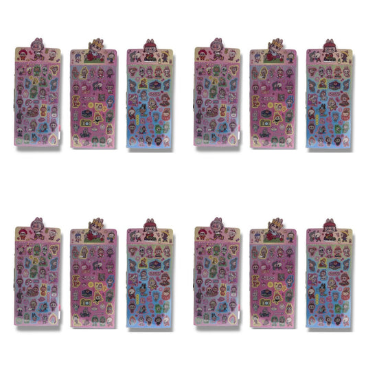 Labubu Stickers Assorted Models 12 Pcs || ستيكرات لابوبو موديلات متنوعه  12 حبة