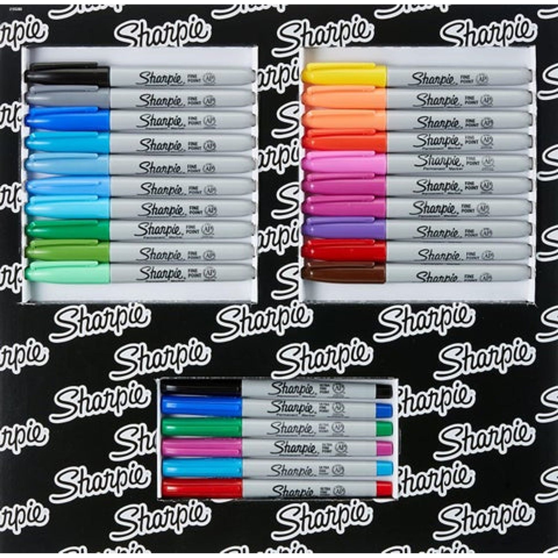 Sharpie Permanent Markers Set Special Edition Lion 26 Pcs || مجموعة الوان شاربي ٢٦ لون طقم الاسد