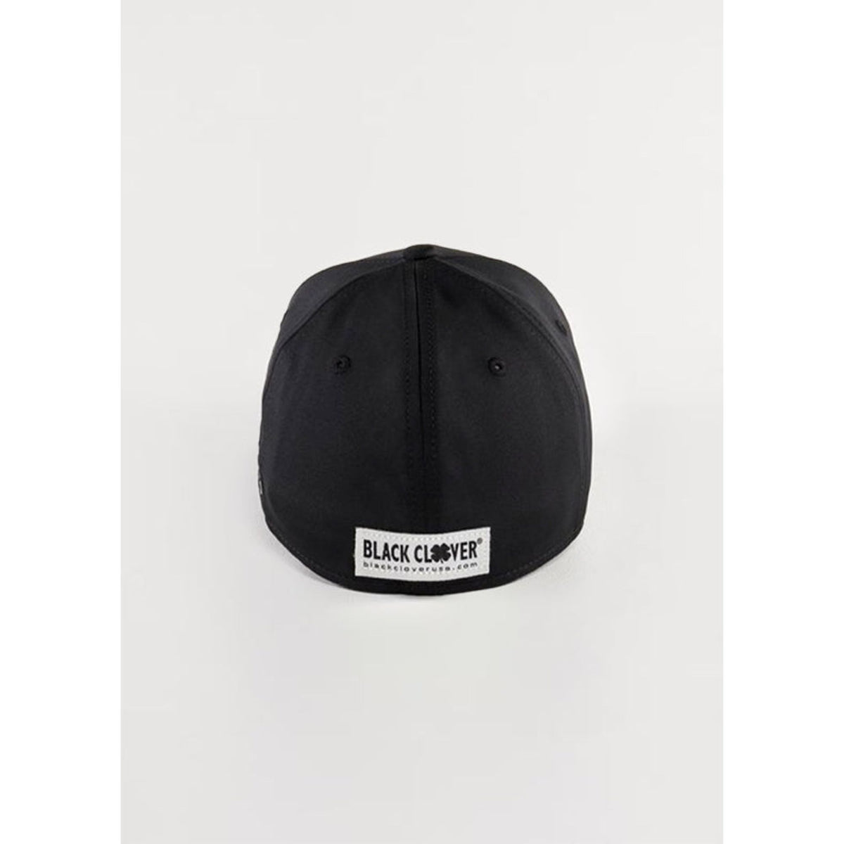 PREMIUM CLOVER 41(BLACK/WHITE LOGO) || كاب بلاك كلوفر #14