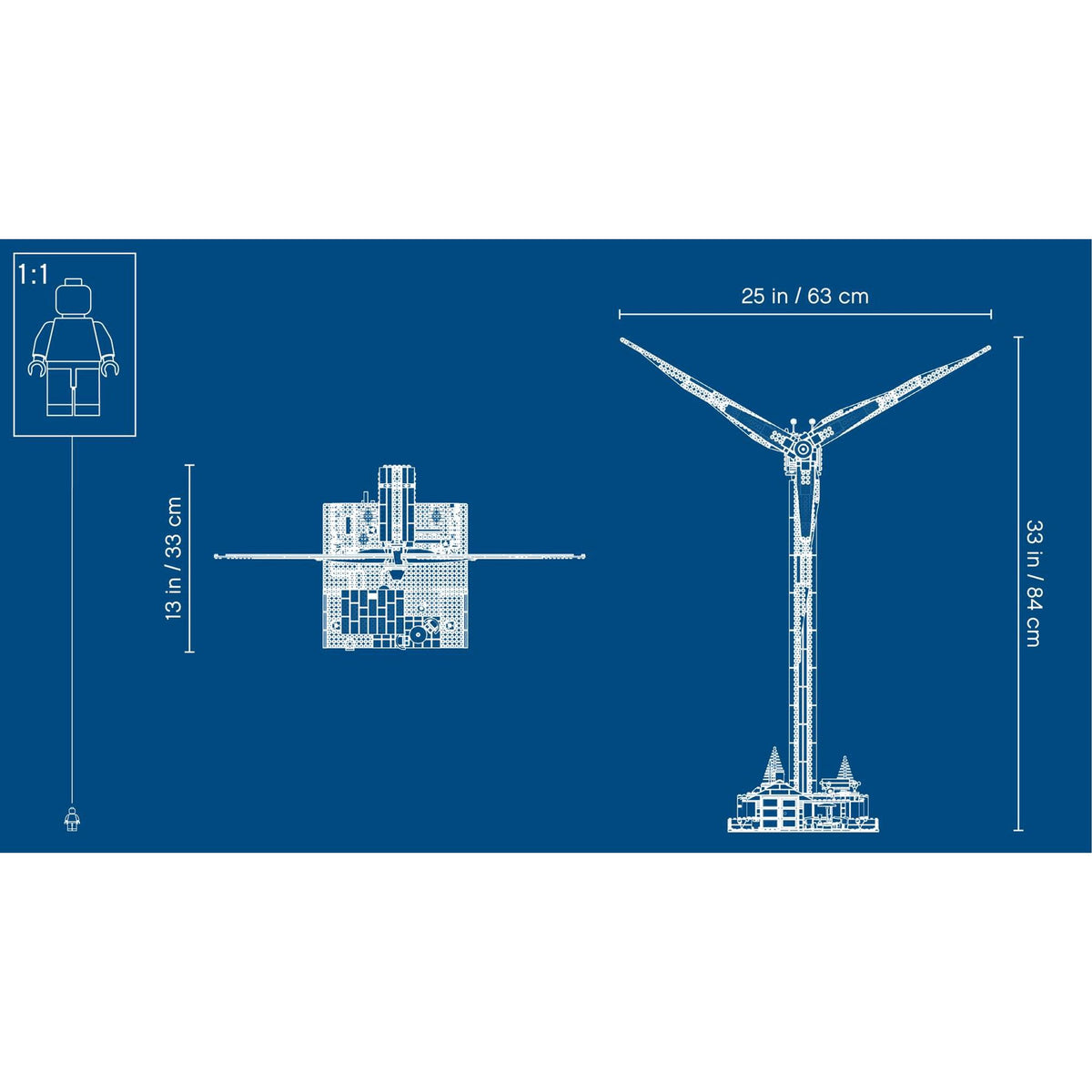 Lego Creator Wind Turbine 826 Pcs || ليقو توربينه الرياح 826 قطعه