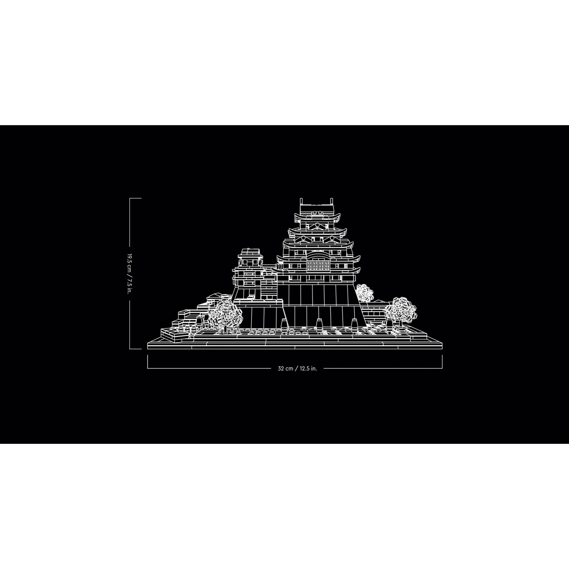 Lego Himeji Castle 2125 Pcs || ليقو قلهة هيميجي اليابانية 2125 قطعة