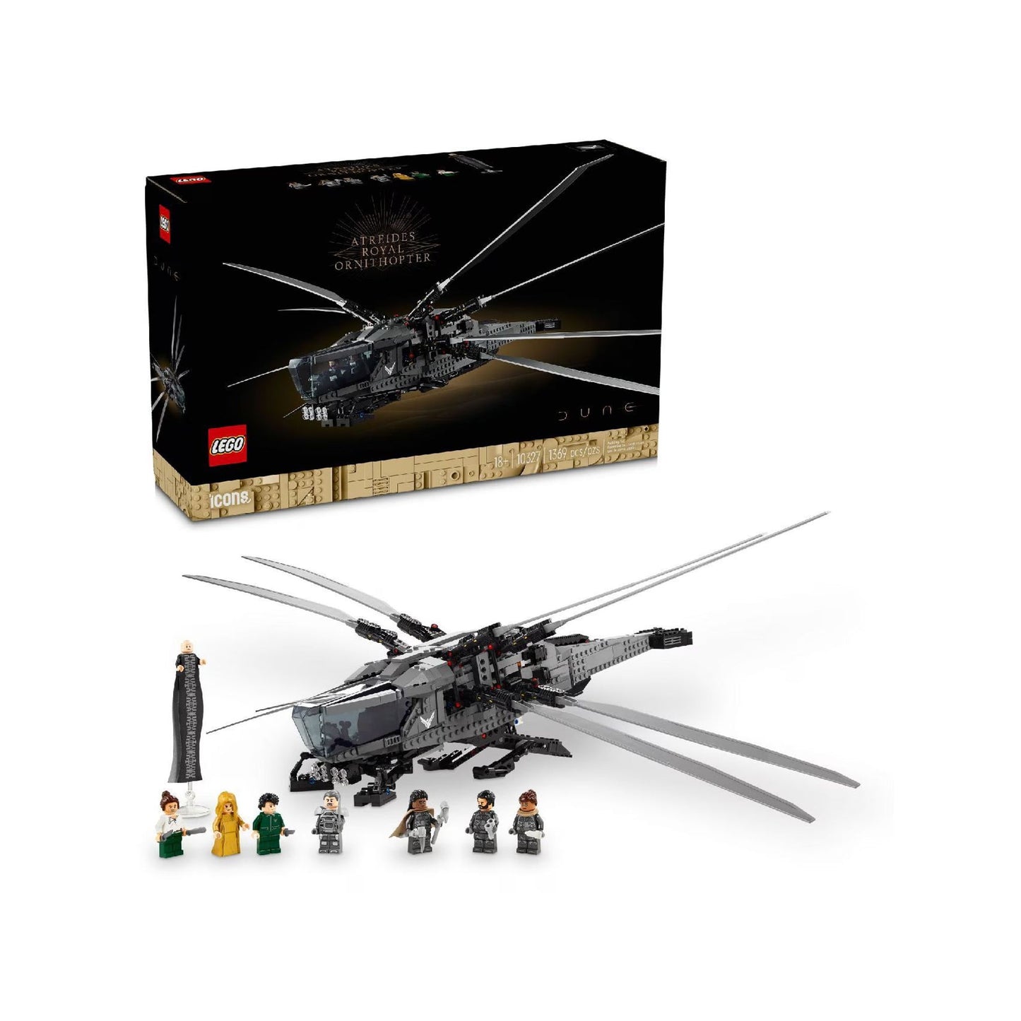 DUNE ATREIDES ROYAL ORNITHOPTER Lego || ديون أتريدس رويال أورنيثوبتر ليقو