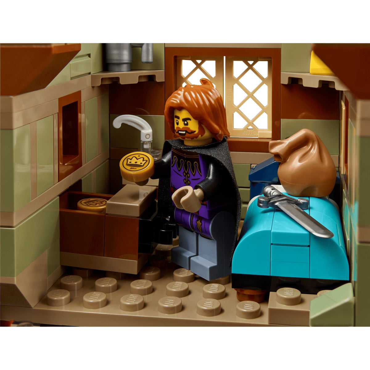 Lego MEDIEVAL TOWN SQUARE || ليقو ساحة البلدة في العصور الوسطى
