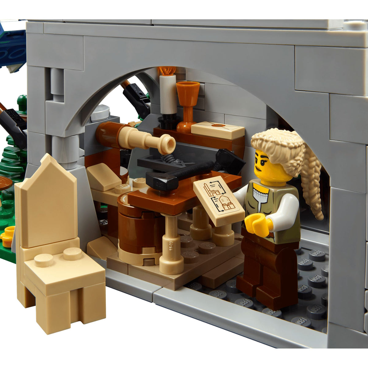 Lego MEDIEVAL TOWN SQUARE || ليقو ساحة البلدة في العصور الوسطى