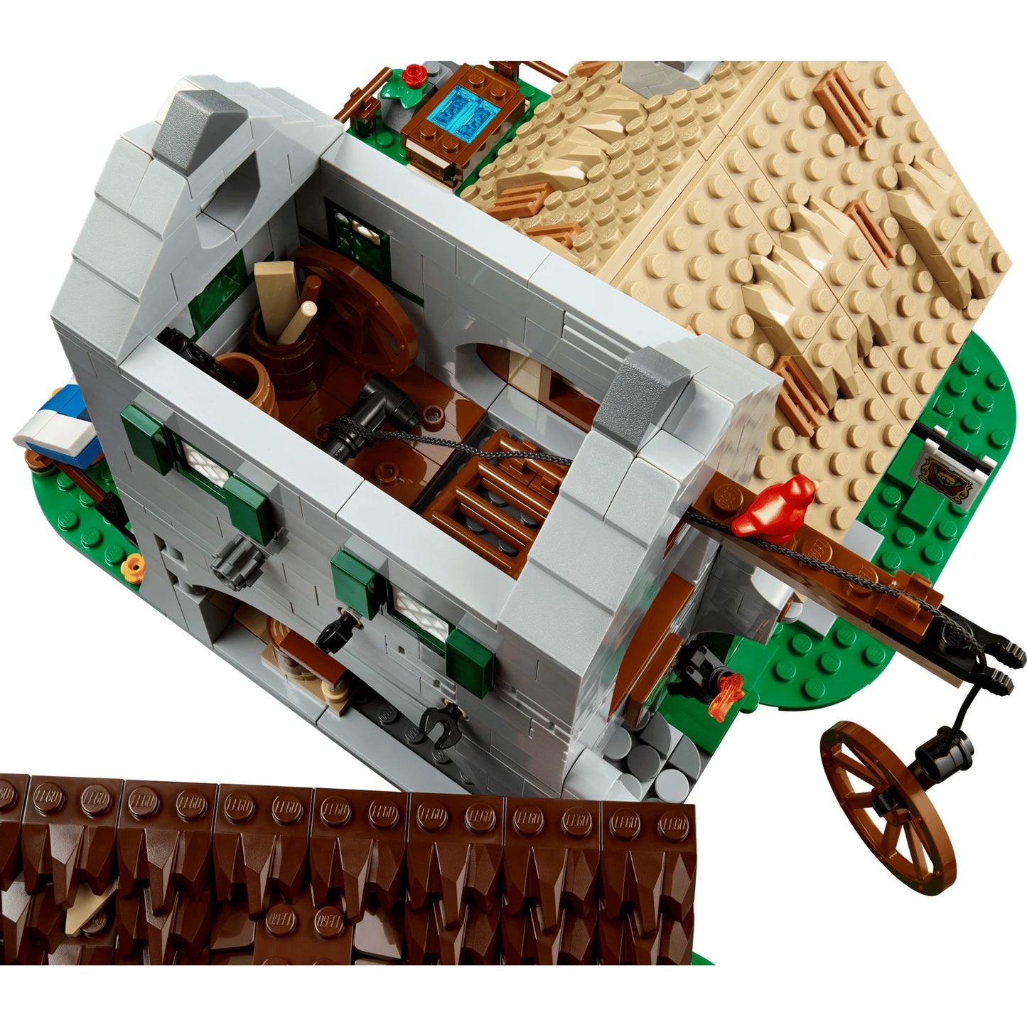 Lego MEDIEVAL TOWN SQUARE || ليقو ساحة البلدة في العصور الوسطى