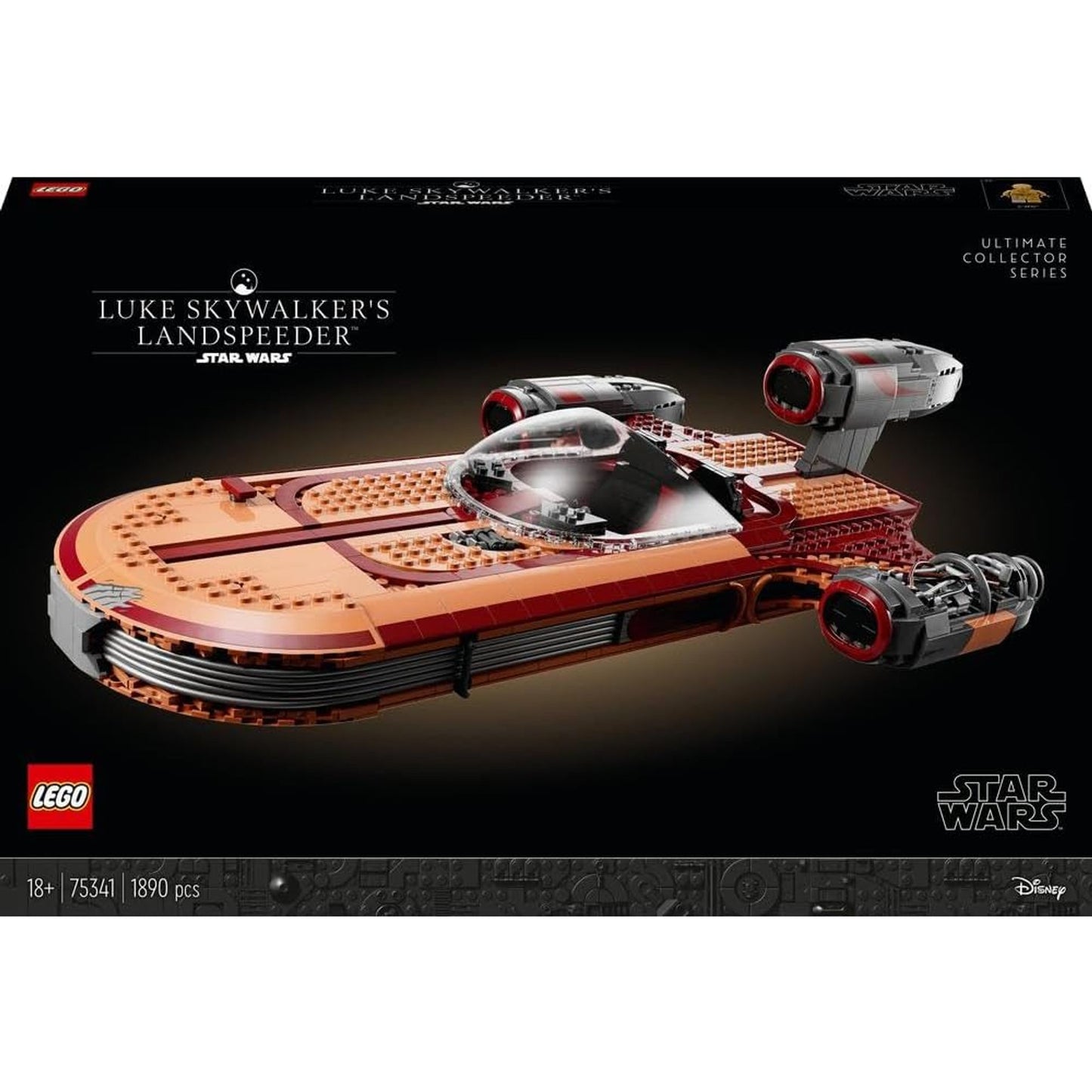 Lego LUKE SKYWALKER’S LANDSPEEDER || ليقو لوك سكاي والكر لاند سبيدر