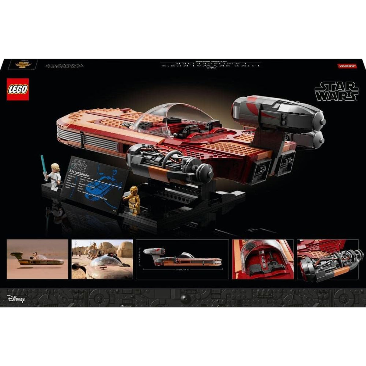 Lego LUKE SKYWALKER’S LANDSPEEDER || ليقو لوك سكاي والكر لاند سبيدر