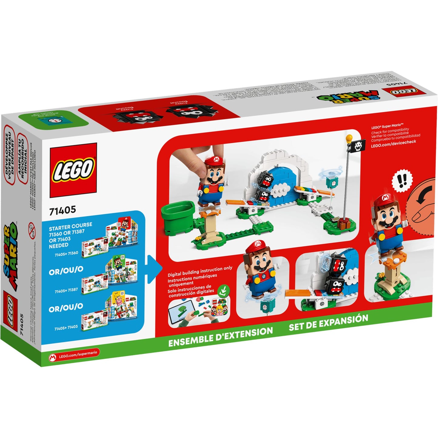 Lego FUZZY FLIPPERS EXPANSION SET || ليقو فليبرز سوبر ماريو