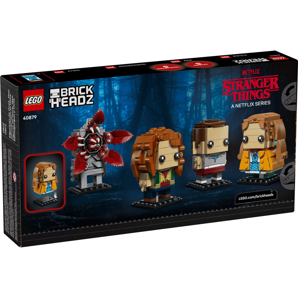 Lego Brickheadz Eleven, Max, Demogorgon and Holly Figures Stranger Things || ليغو بريك هيدز شخصيات سترينجر ثينجز