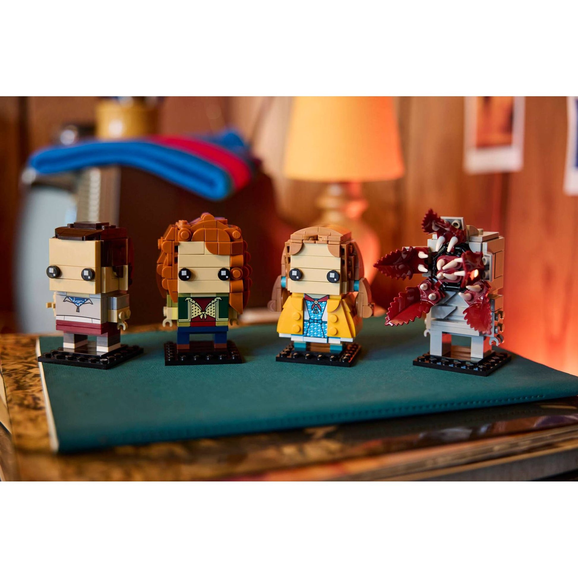 Lego Brickheadz Eleven, Max, Demogorgon and Holly Figures Stranger Things || ليغو بريك هيدز شخصيات سترينجر ثينجز