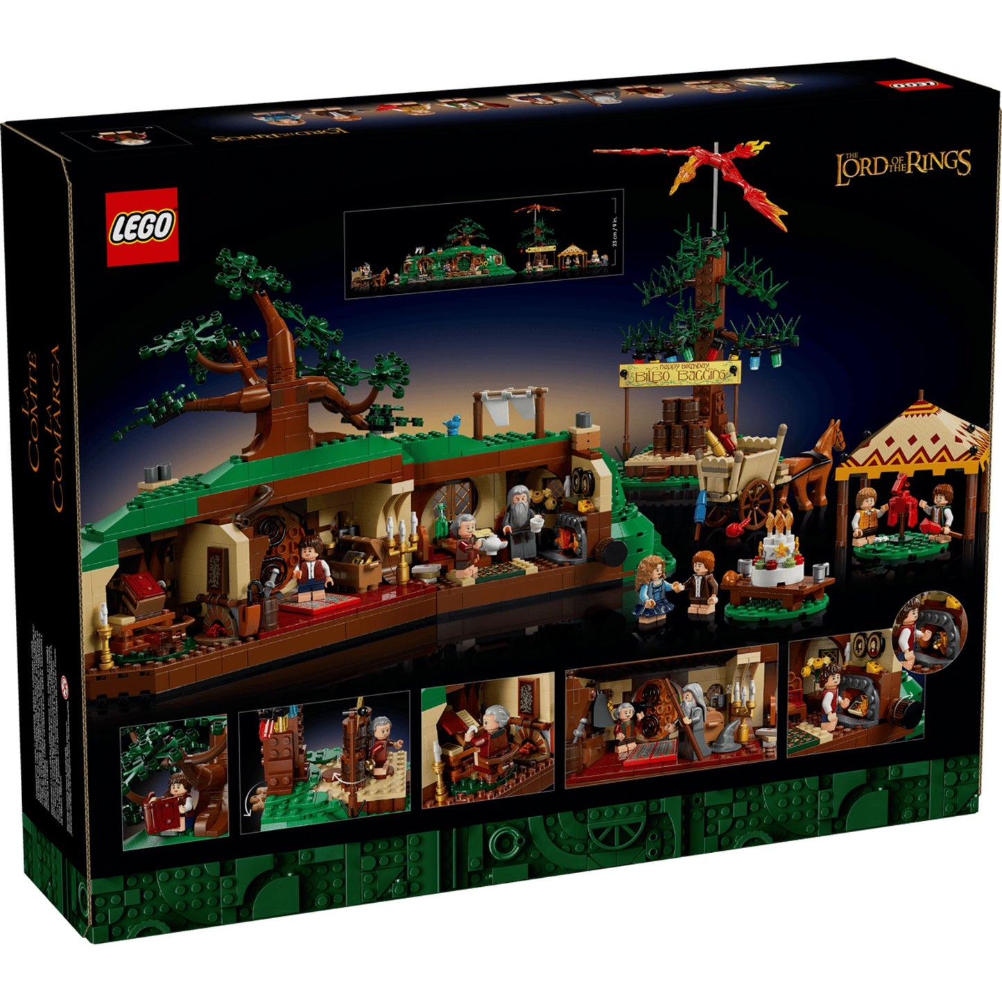 Lego THE LORD OF THE RINGS :THE SHIRE || ليغو لورد اوف ذا رينغز العرش
