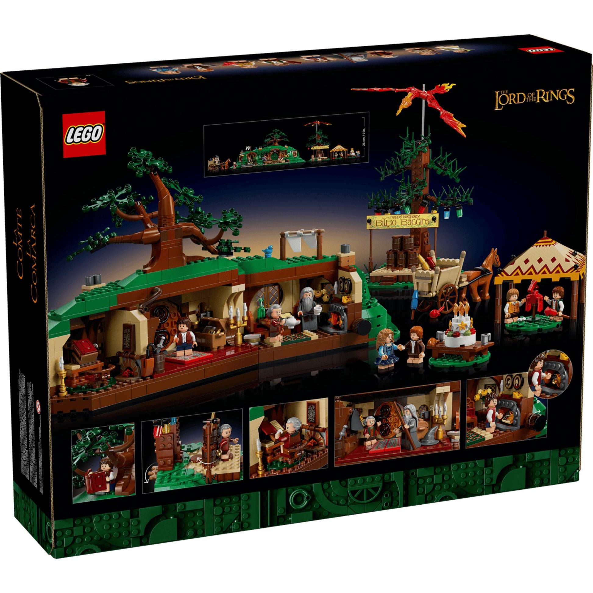 Lego THE LORD OF THE RINGS :THE SHIRE || ليغو لورد اوف ذا رينغز العرش