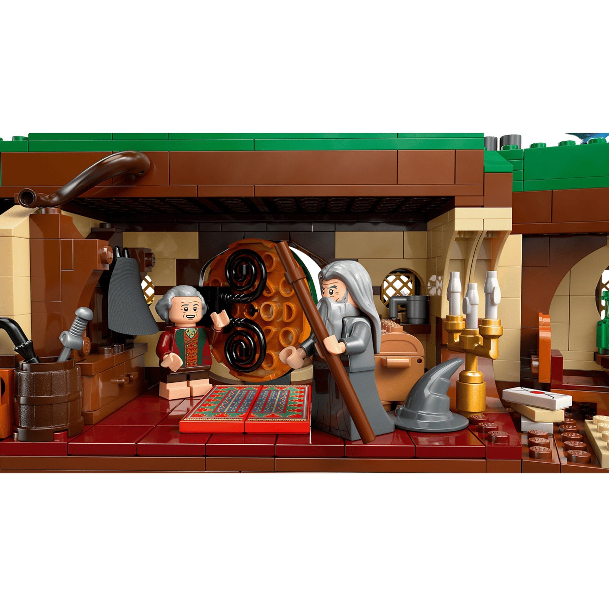 Lego THE LORD OF THE RINGS :THE SHIRE || ليغو لورد اوف ذا رينغز العرش