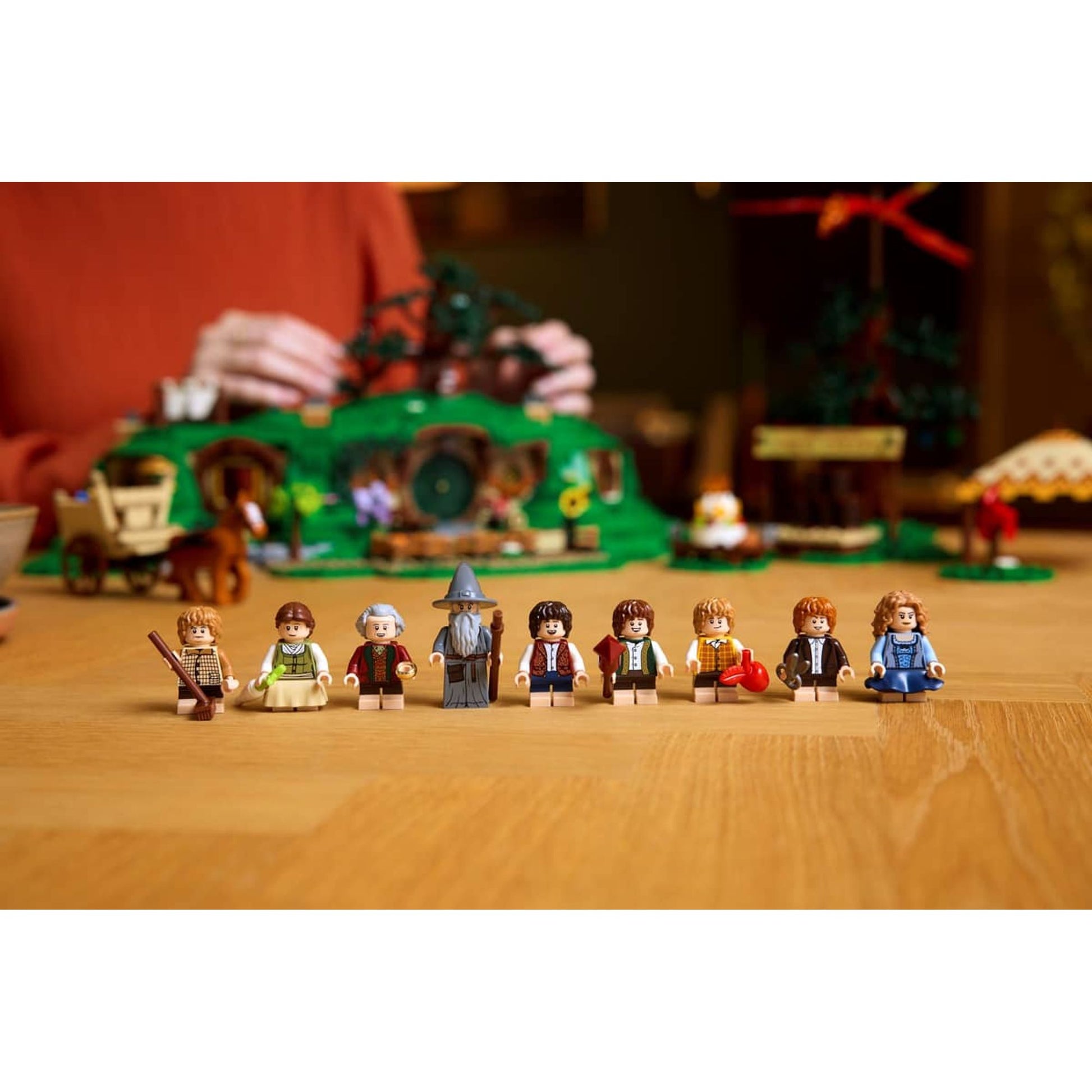 Lego THE LORD OF THE RINGS :THE SHIRE || ليغو لورد اوف ذا رينغز العرش