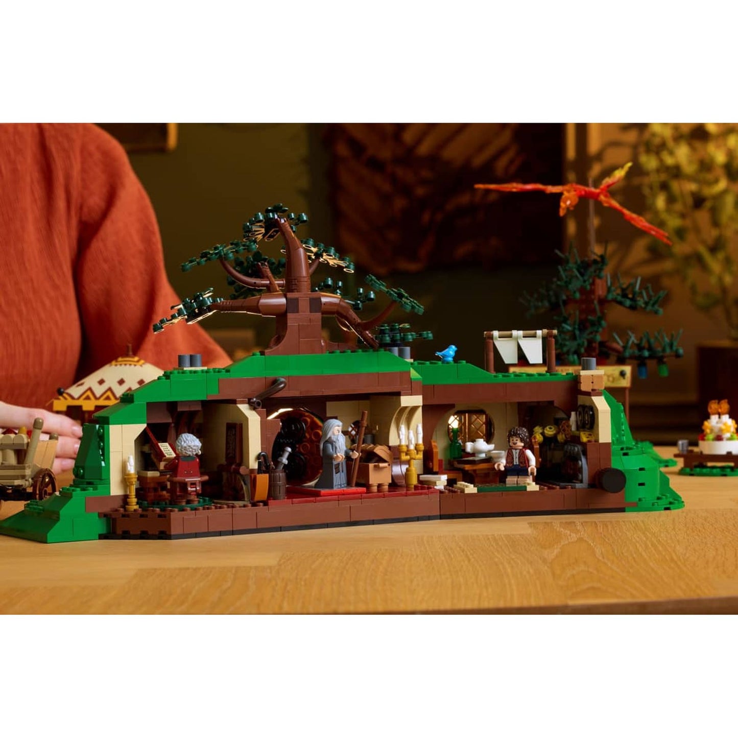 Lego THE LORD OF THE RINGS :THE SHIRE || ليغو لورد اوف ذا رينغز العرش