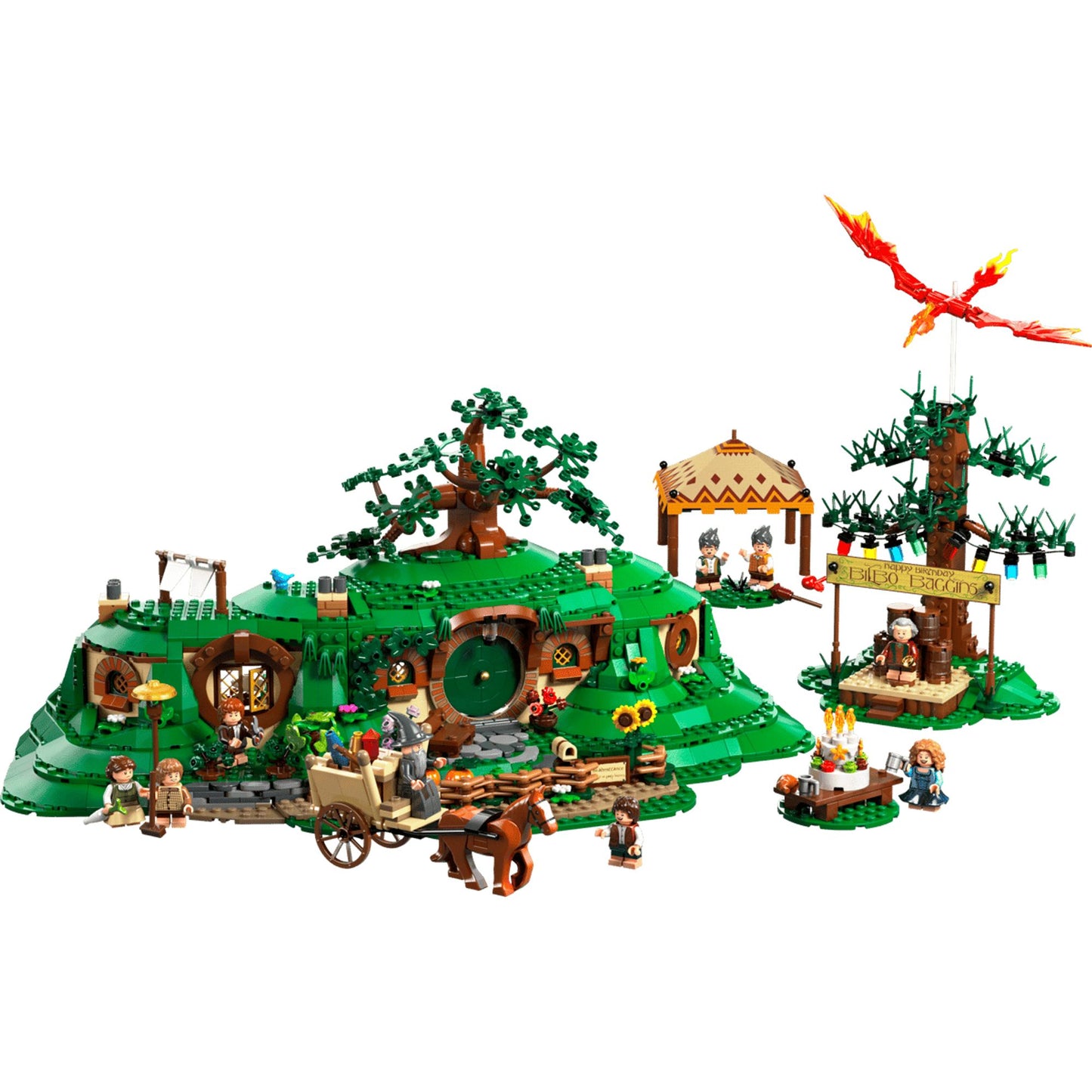 Lego THE LORD OF THE RINGS :THE SHIRE || ليغو لورد اوف ذا رينغز العرش