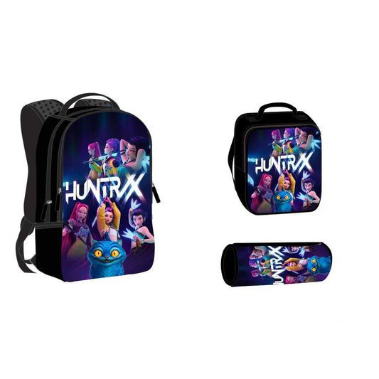 3 Pieces K-POP Backpack #3  || شنطة ظهر 3 قطع شخصيات كي بوب #3