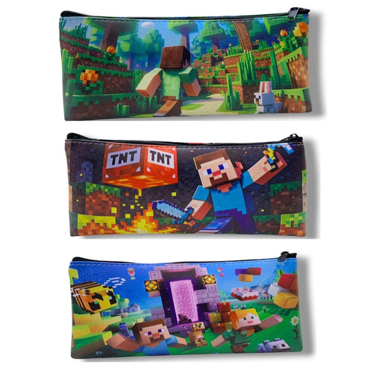 Pencil Case Minecraft Assorted Models || مقلمة ماينكرافت موديلات متنوعة