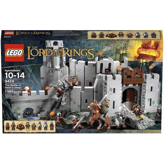 Lego Lord of The Rings The Battle of Helms Deep Discontinued by Manufacturer || ليغو قطعة نادرة لورد اوف ذا رينجز معركة هلمز ديب