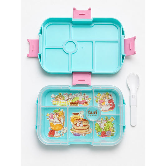 Yummy Bento Lunch Box Teal || يمي بنتو لانش بوكس تيل