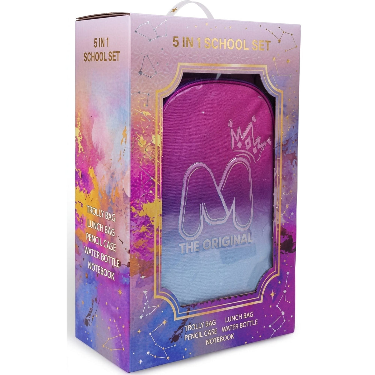 MOTTO CBPC6 5IN1 TROLLEY BOX SET 16" || طقم شنطة تروللي MOTTO CBPC6 5 في 1، 16 إنش