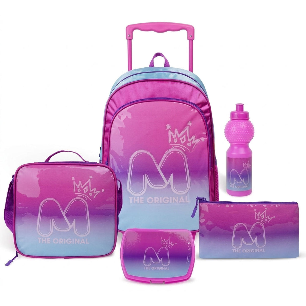 MOTTO CBPC6 5IN1 TROLLEY BOX SET 16" || طقم شنطة تروللي MOTTO CBPC6 5 في 1، 16 إنش