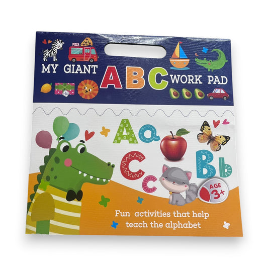 My Giant ABC Work Pad Crocodile || دفتر نشاطات الاطفال اي بي سي التمساح
