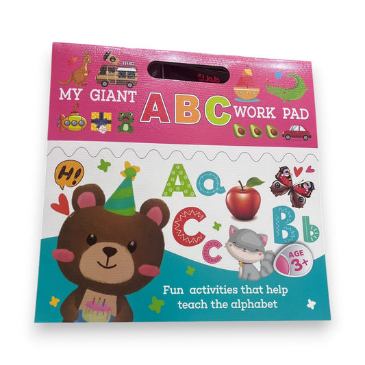 My Giant ABC Work Pad Teddy || دفتر نشاطات الاطفال اي بي سي دبدوب