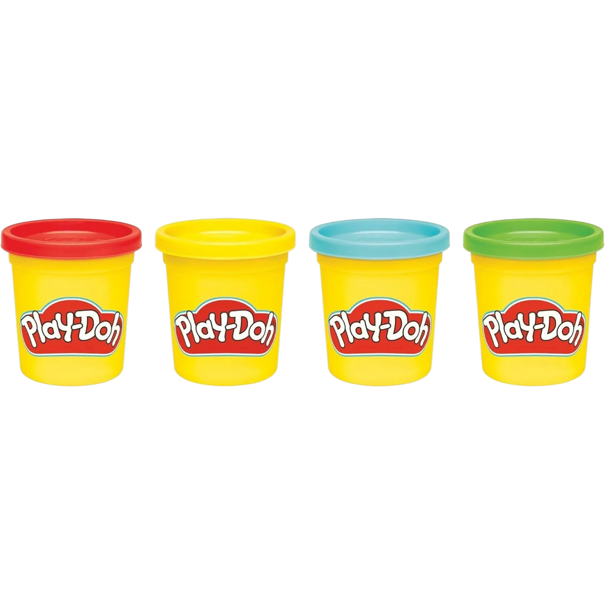 Play Dough 4 Colors Classic Colors || بلاي دوه 4 الوان اساسية