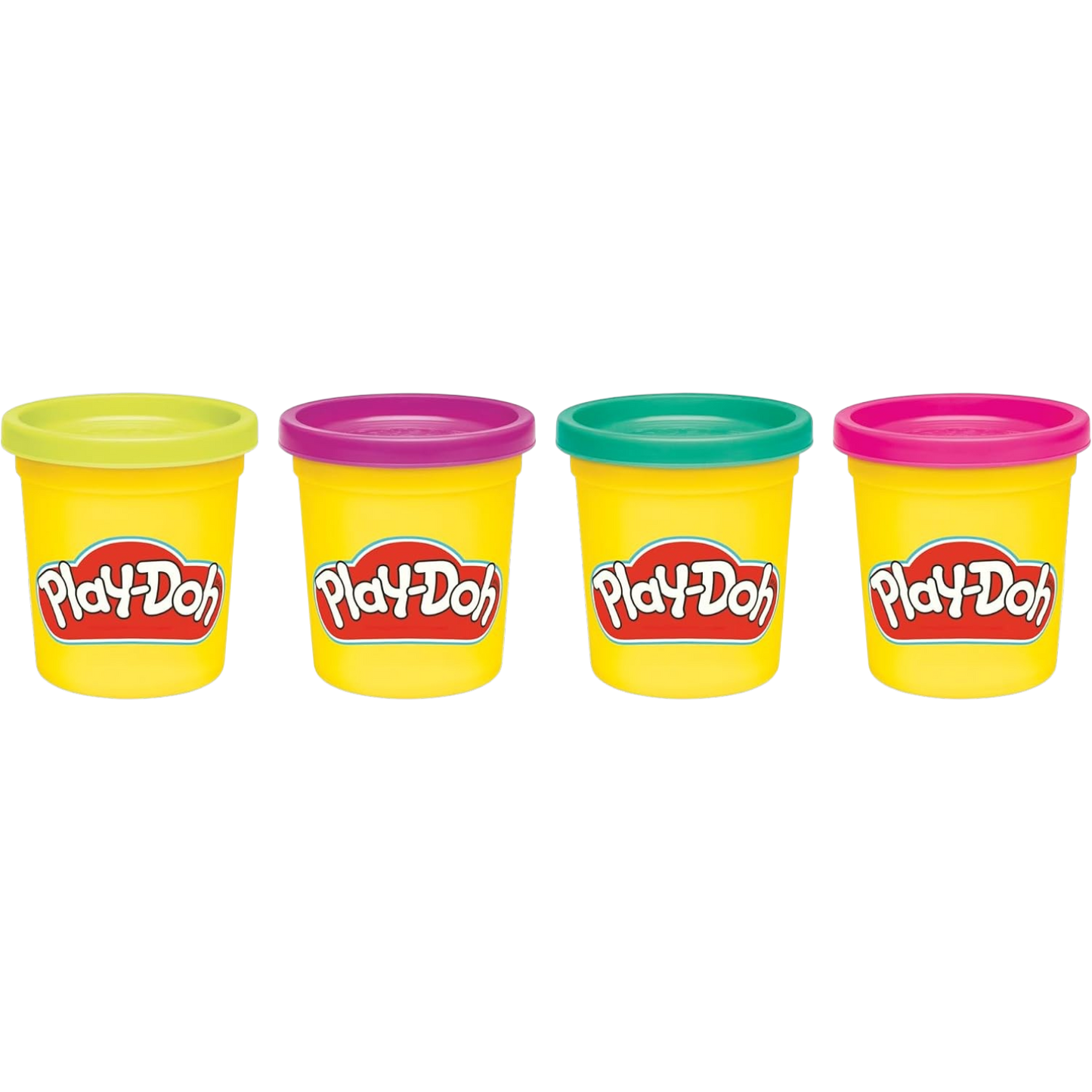 Play Dough 4 Colors Vibrant Colors || بلاي دوه الوان فواتح 4 لون