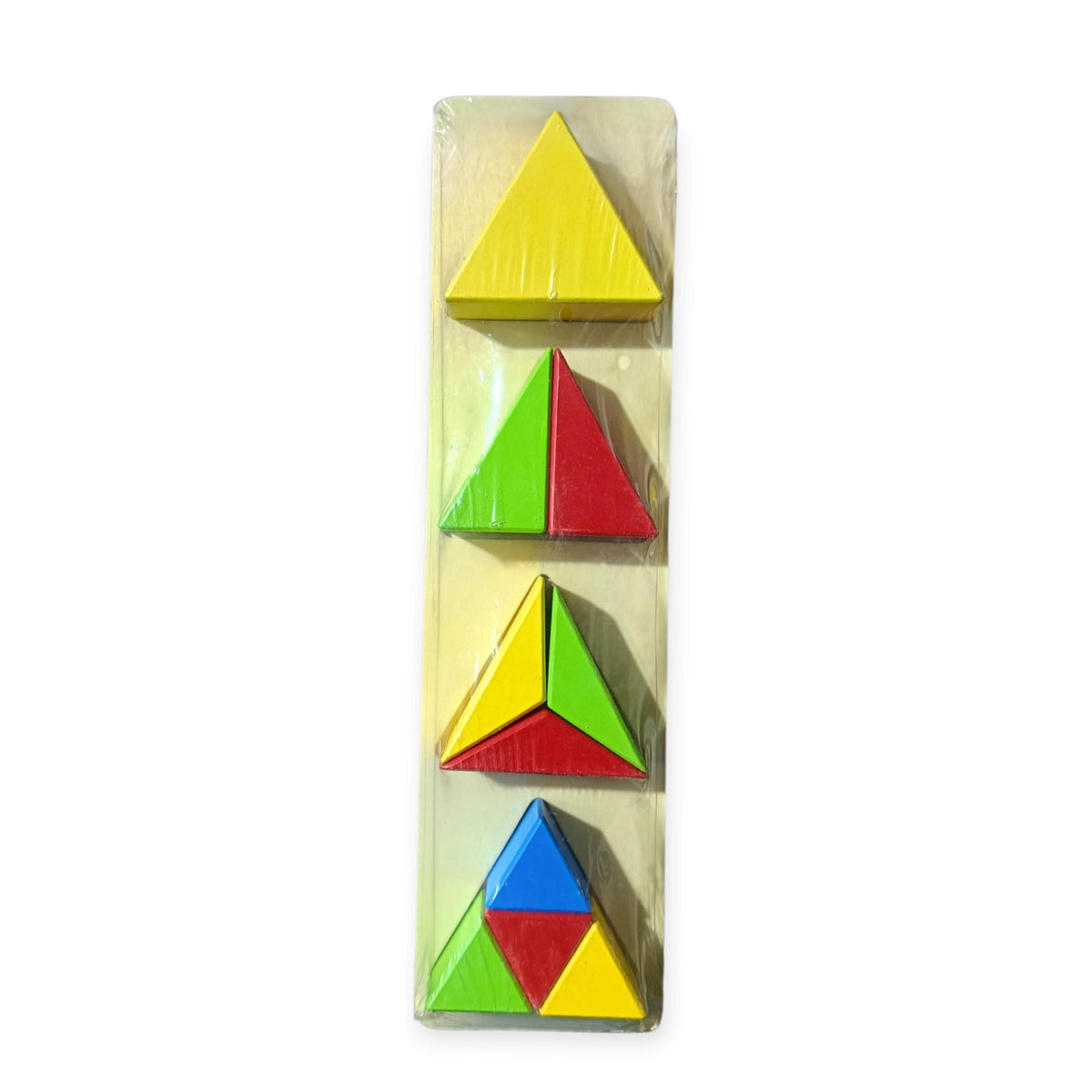 Wooden Geometric Tangram Puzzle Set