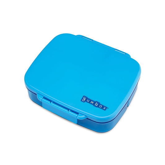 Yumbox Go Miami Blue lunch box closed