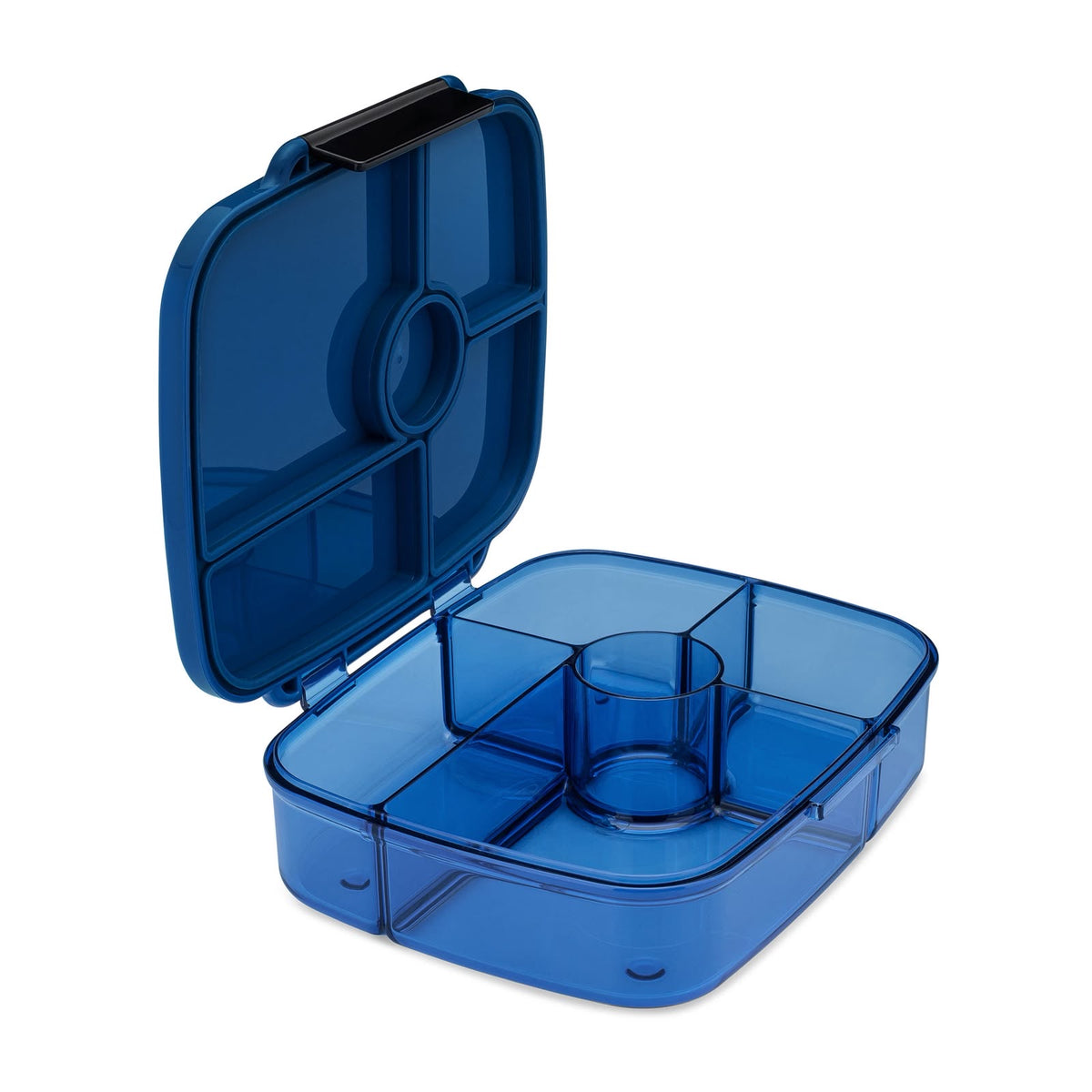 Yumbox Go Oslo Blue lunch box open