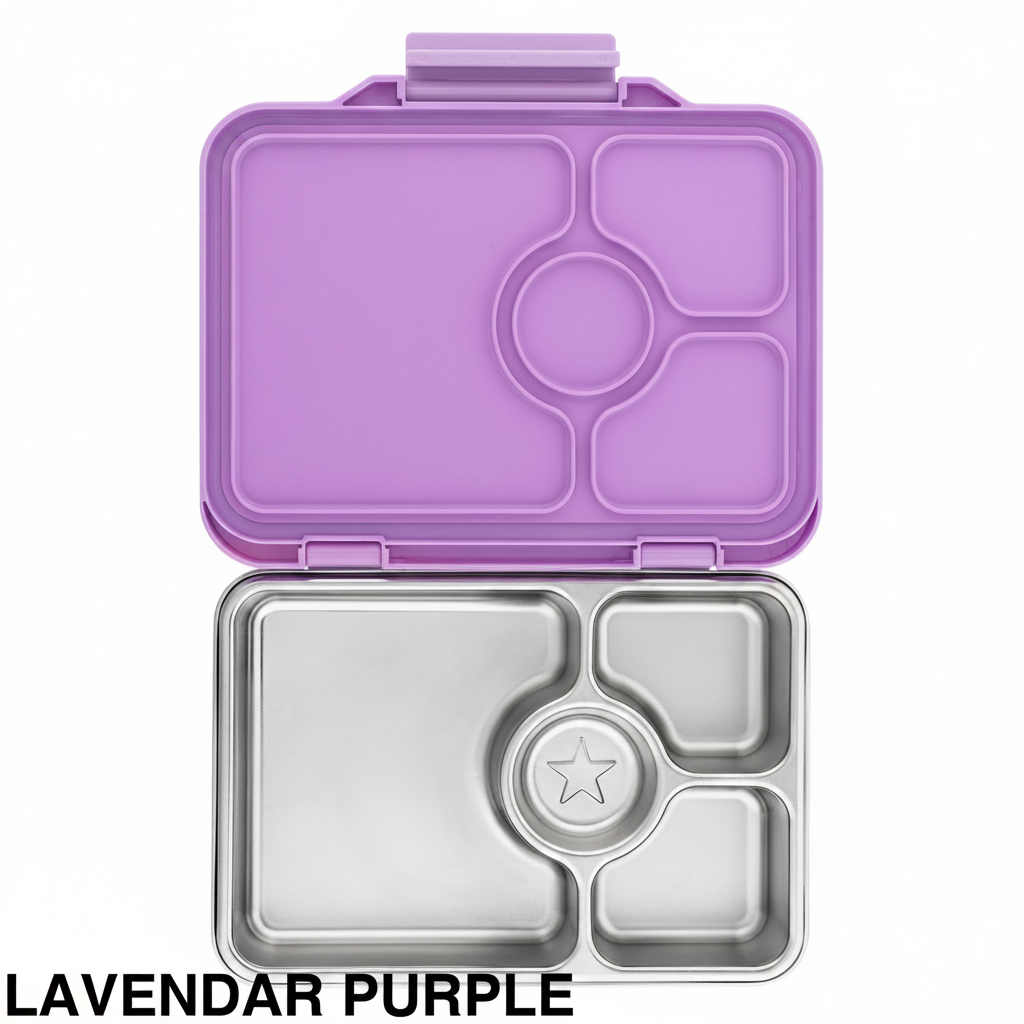 Yumbox Pret Lavender Purple Lunch Box Stainless Steel