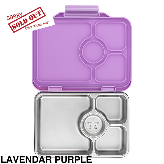 Yumbox Pret Lavender Purple Stainless Steel Lunch Box 850057656459
