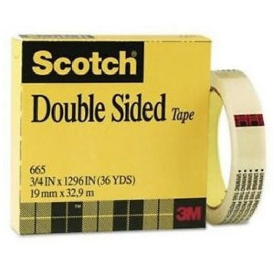3M Scotch Permanent Double Sided Tape || Mسكوتش تيب دائم دبل فيس ماركه 3