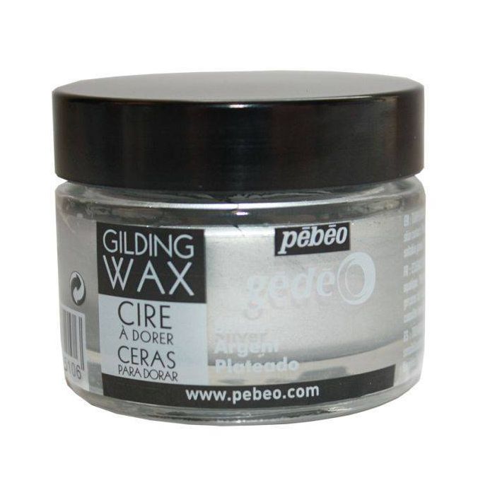 Pebeo Gedeo Gliding Wax 30 ml Silver || معجون شمع فضي بيبيو 30 مل