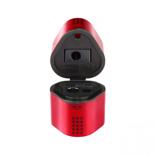 Faber Castell Red Sharpener 2 Openings || براية فيبر كاستل لون احمر فتحتين