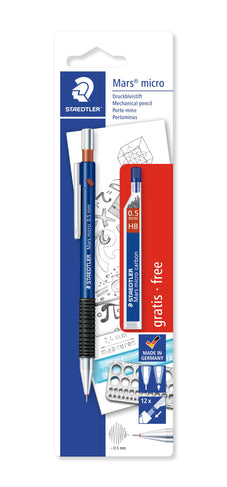 Staedtler Mars micro 0.5 mm || قلم ستدلر ميكانيكي 0.5 مم - مكتبة توصيل